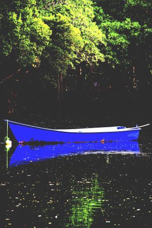 Boat on the River - Ulrike Kromer - Austria